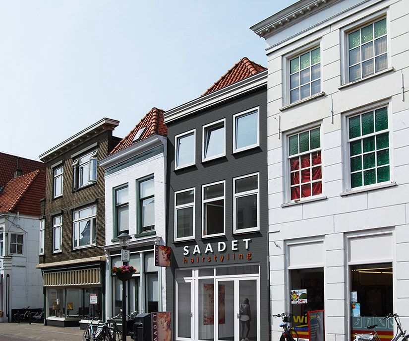 Renovatie winkelgevel Saadet - Ontwerp Buro van den Dool