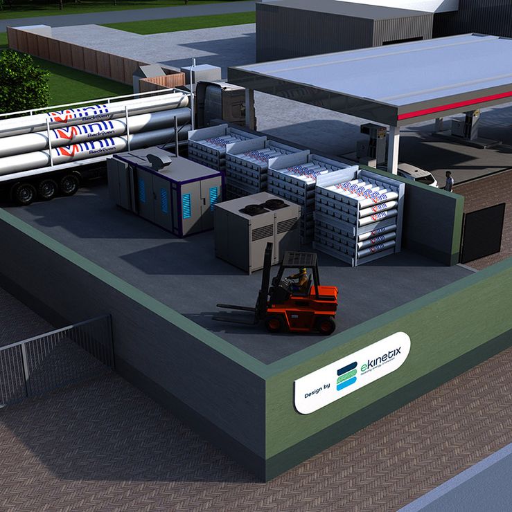 Ekinetix waterstof tankstation Minli Landgraaf 2021 4